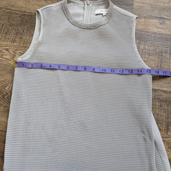 Reiss beya gray straight midi length dress - Picture 8 of 11